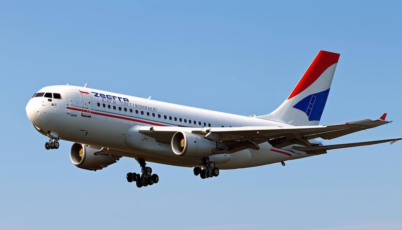 create a czech republic airplane